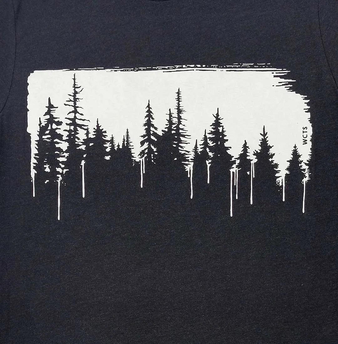 Adult Unisex Painted Forest Graphic Tee