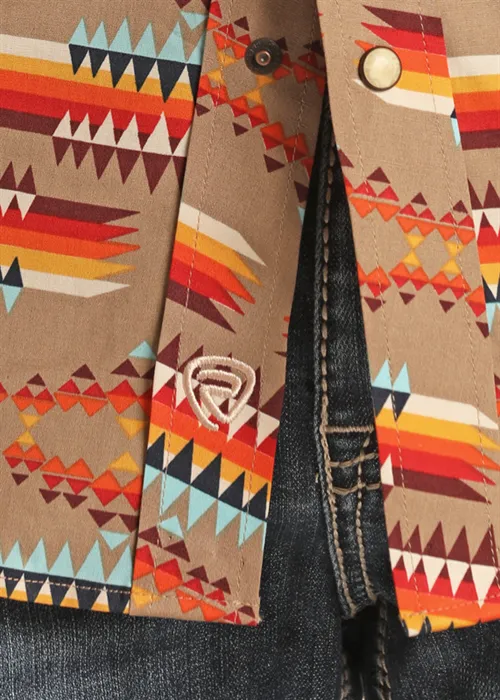 Aztec Sun Men's Snap Up