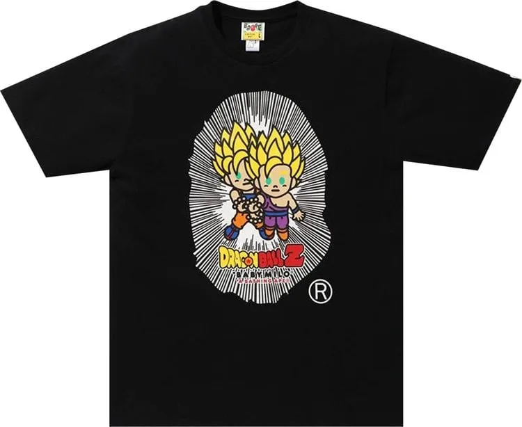 BAPE x Dragon Ball Baby Milo Ape Head Tee 'Black'