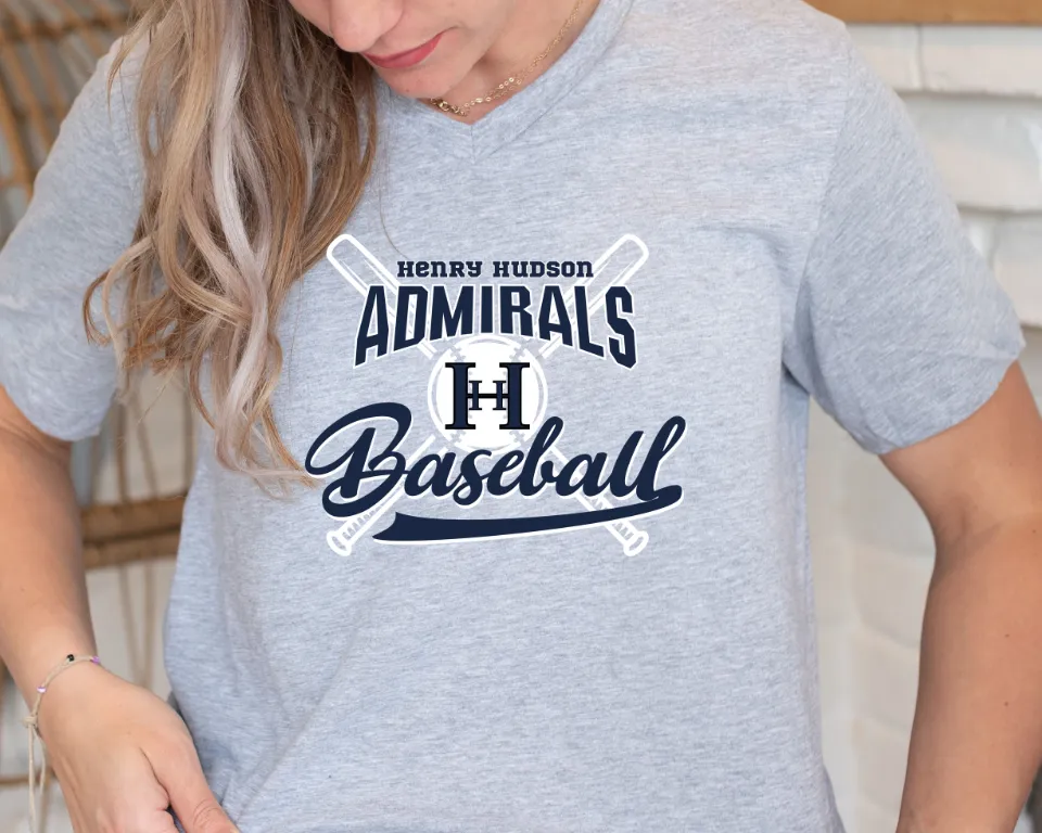 Baseball Women's V-Neck Tee, For Mom