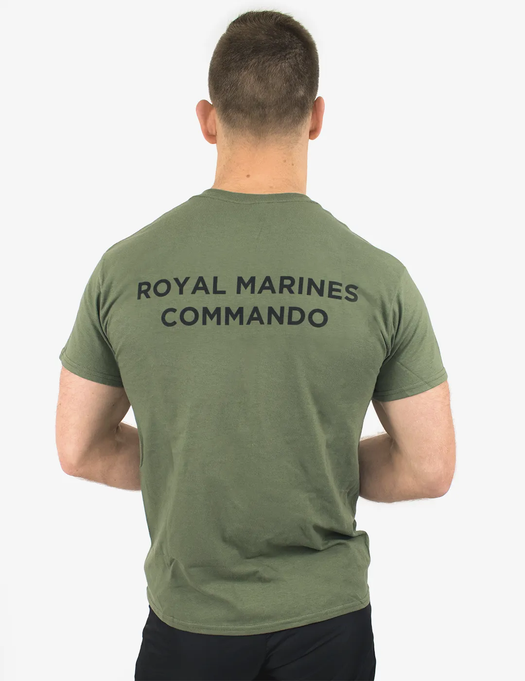 Basic Royal Marines Commando T-Shirt - Military Green