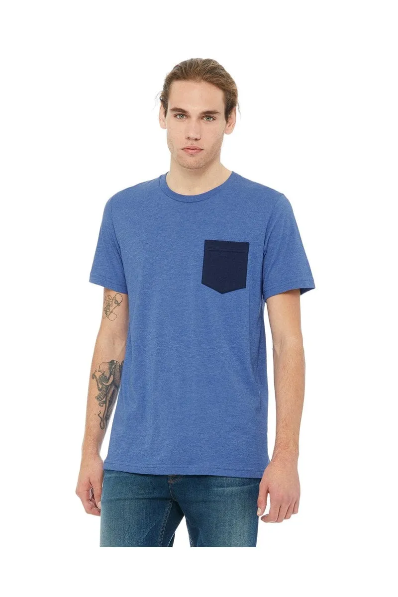 Bella Canvas 3021: Men's Jersey Pocket T-Shirt