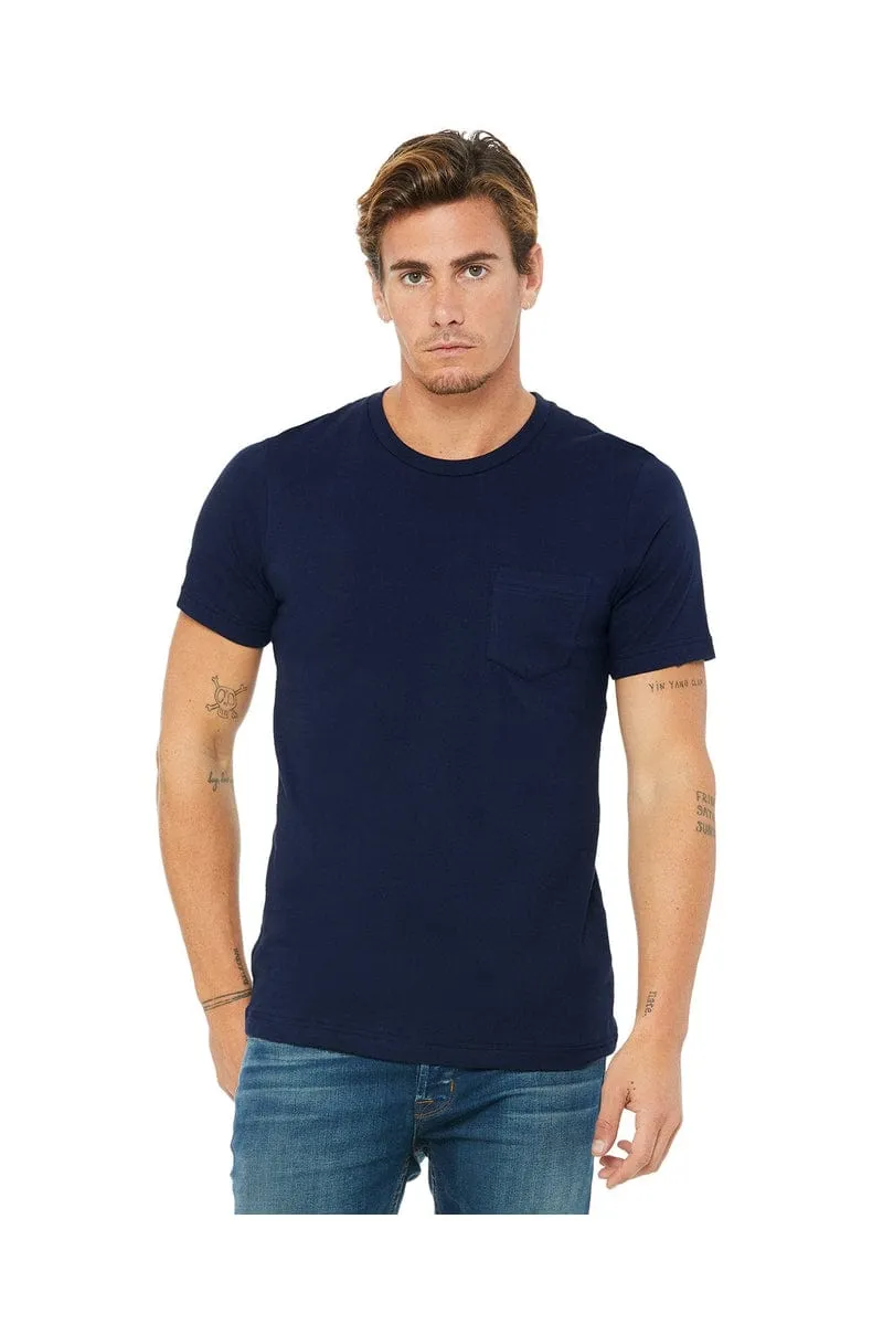 Bella Canvas 3021: Men's Jersey Pocket T-Shirt