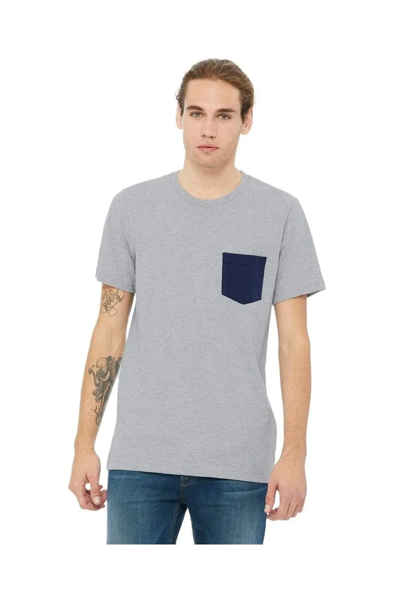 Bella Canvas 3021: Men's Jersey Pocket T-Shirt