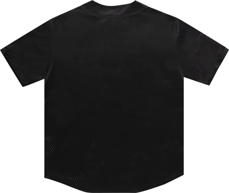 Billionaire Boys Club BB Cadet Baseball Jersey 'Black' T-Shirt, Black