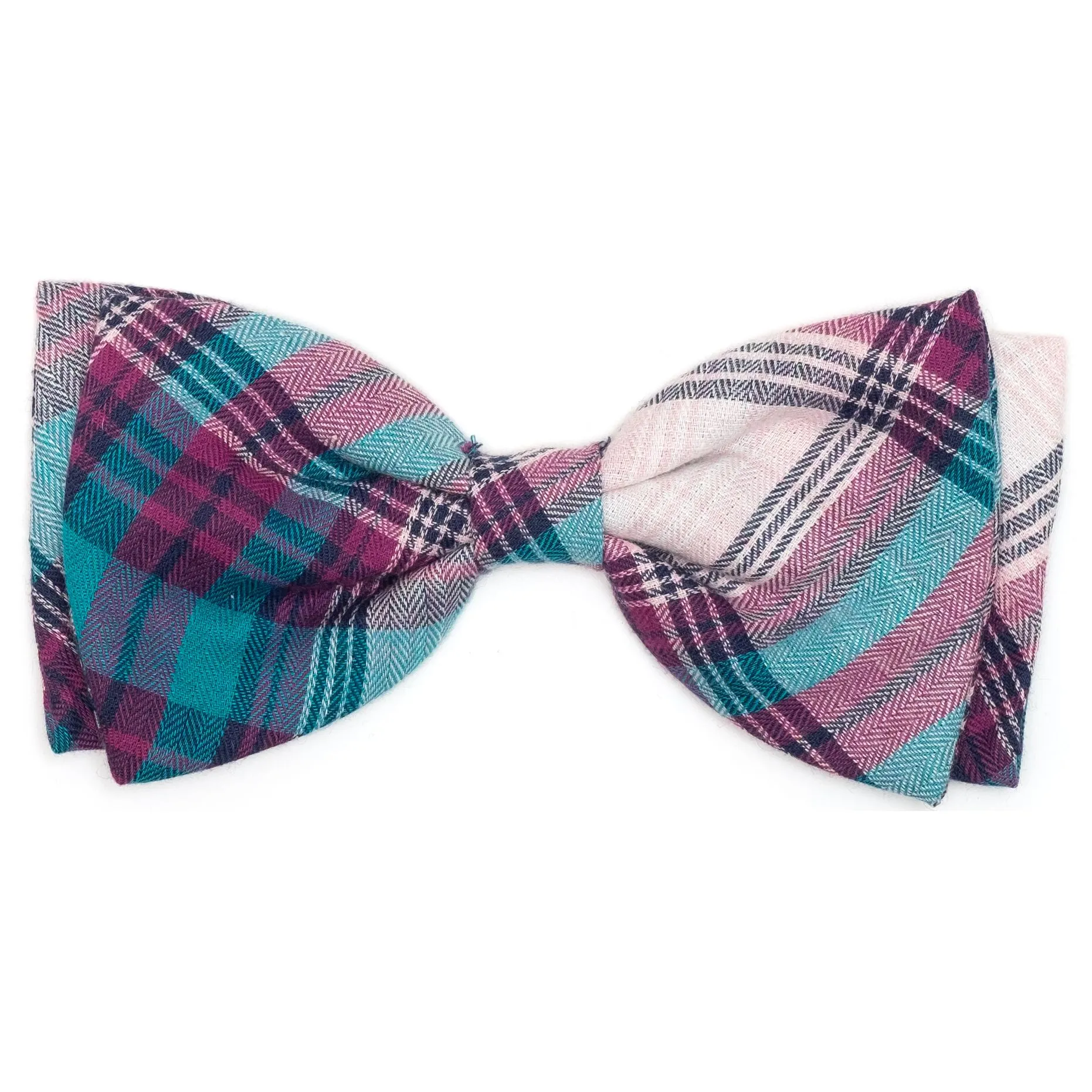 Bow Tie | Teal & Purple Plaid