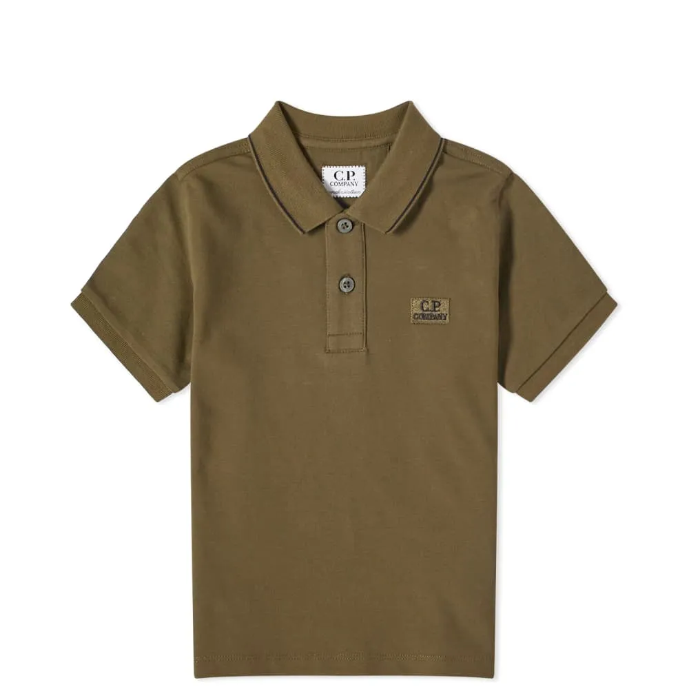 C. Company Undersixteen Logo Patch Polo