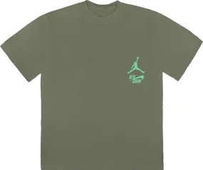 Cactus Jack by Travis Scott x Air Jordan Highest T-Shirt 'Green', Green