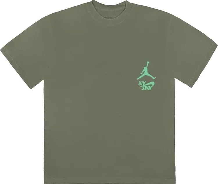 Cactus Jack by Travis Scott x Air Jordan Highest T-Shirt 'Green', Green