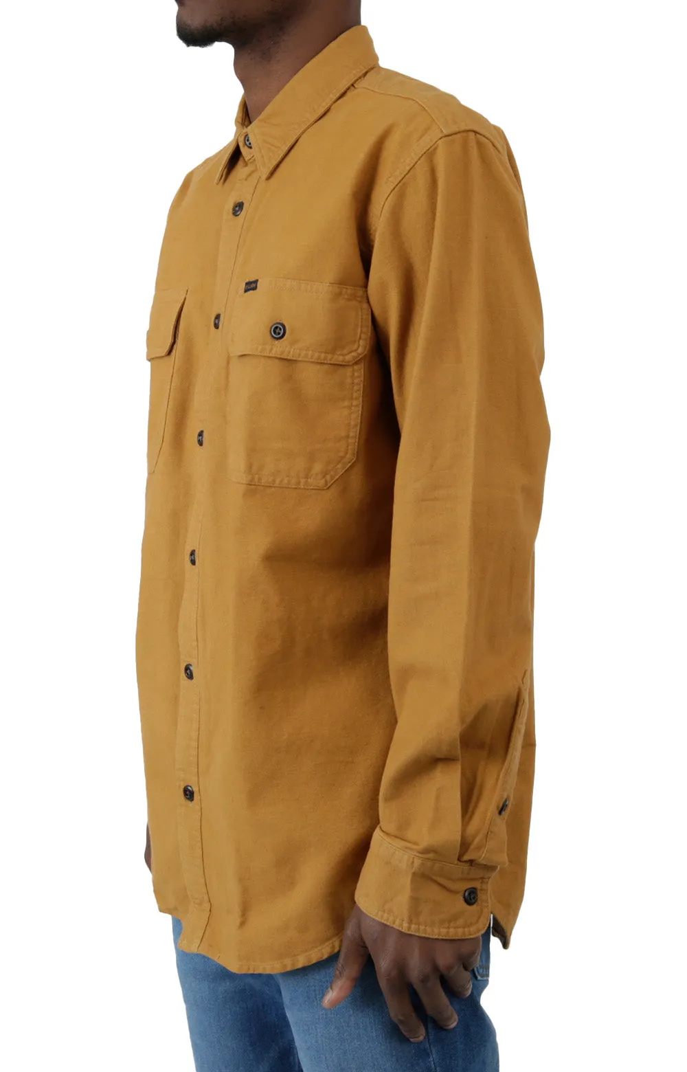 Classic Outdoor Flannel Shirt - Nubuck Tan