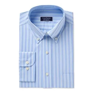 Club Room Mens Slim-Fit Pinpoint Dress Shirt