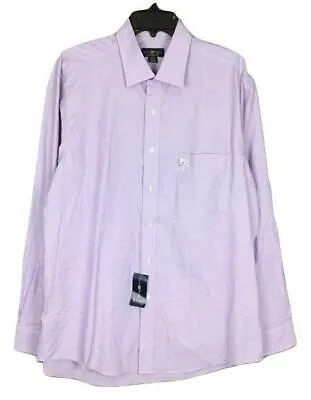 Club Room Mens Wrinkle Resistant Button Down Shirt, Size 17