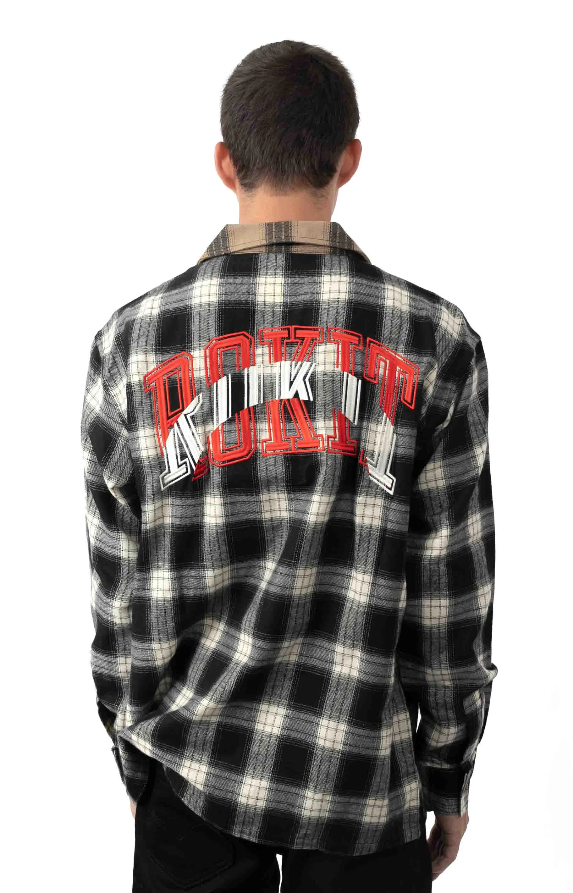 Collide Flannel Button-Up Shirt