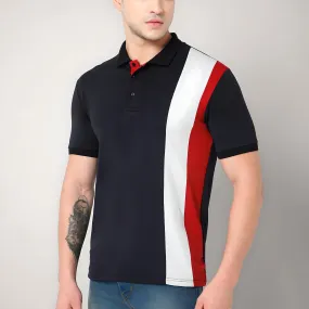 Color Block Polo T-shirt