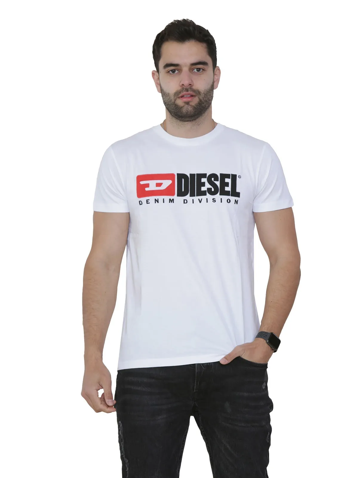 Diesel Mens Short Sleeve T Shirt | T-Diego Division