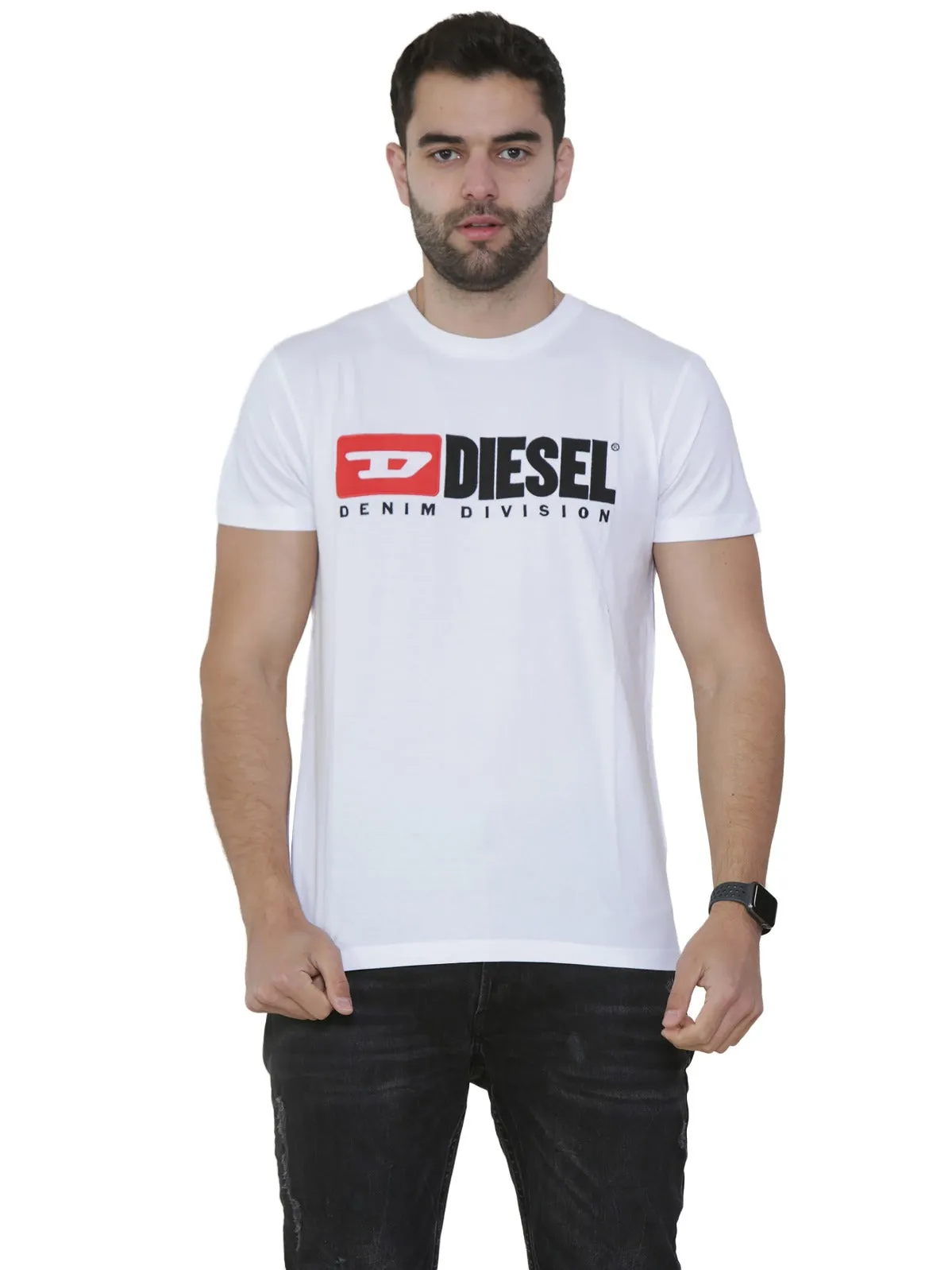 Diesel Mens Short Sleeve T Shirt | T-Diego Division