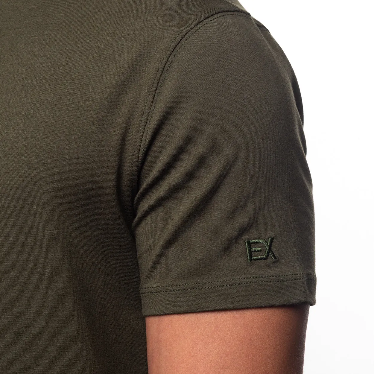 Essential Crew Neck T-Shirt - Olive