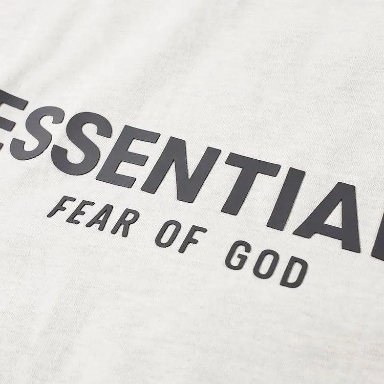 Fear Of God Essentials Fear of God Essentials 'Light Heather Oatmeal' Polo, Gray