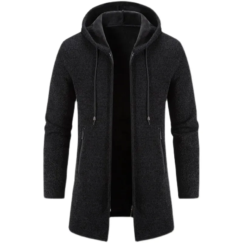 Funki Buys | Jackets | Men's Long Zip Up Hooded Jackets