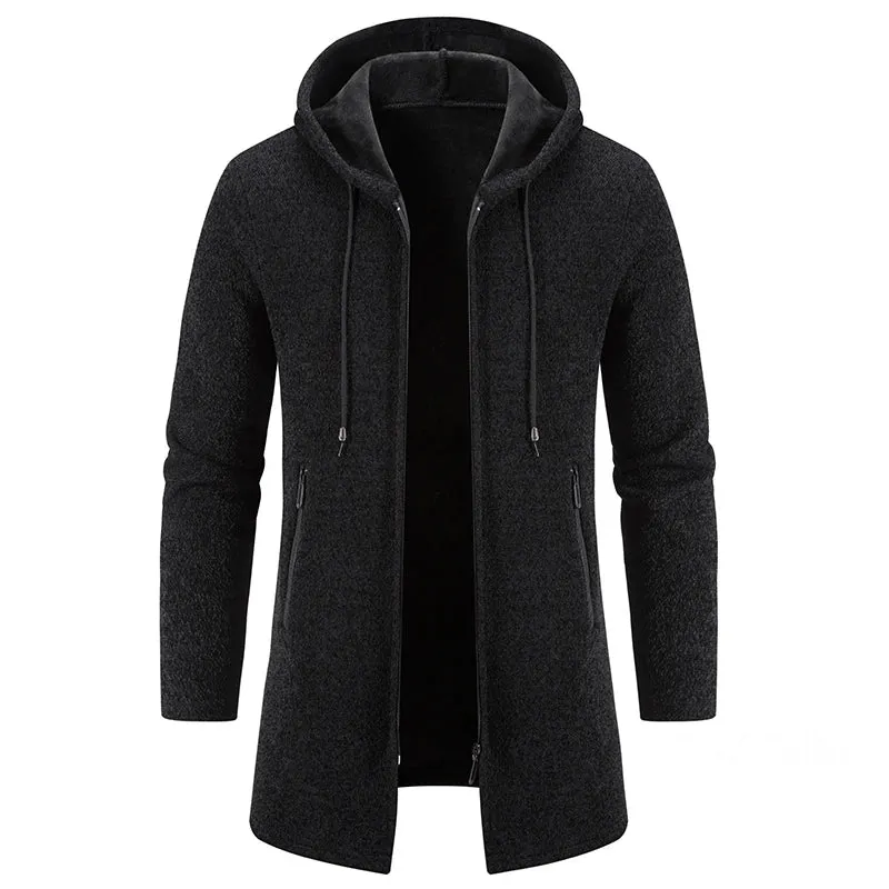 Funki Buys | Jackets | Men's Long Zip Up Hooded Jackets