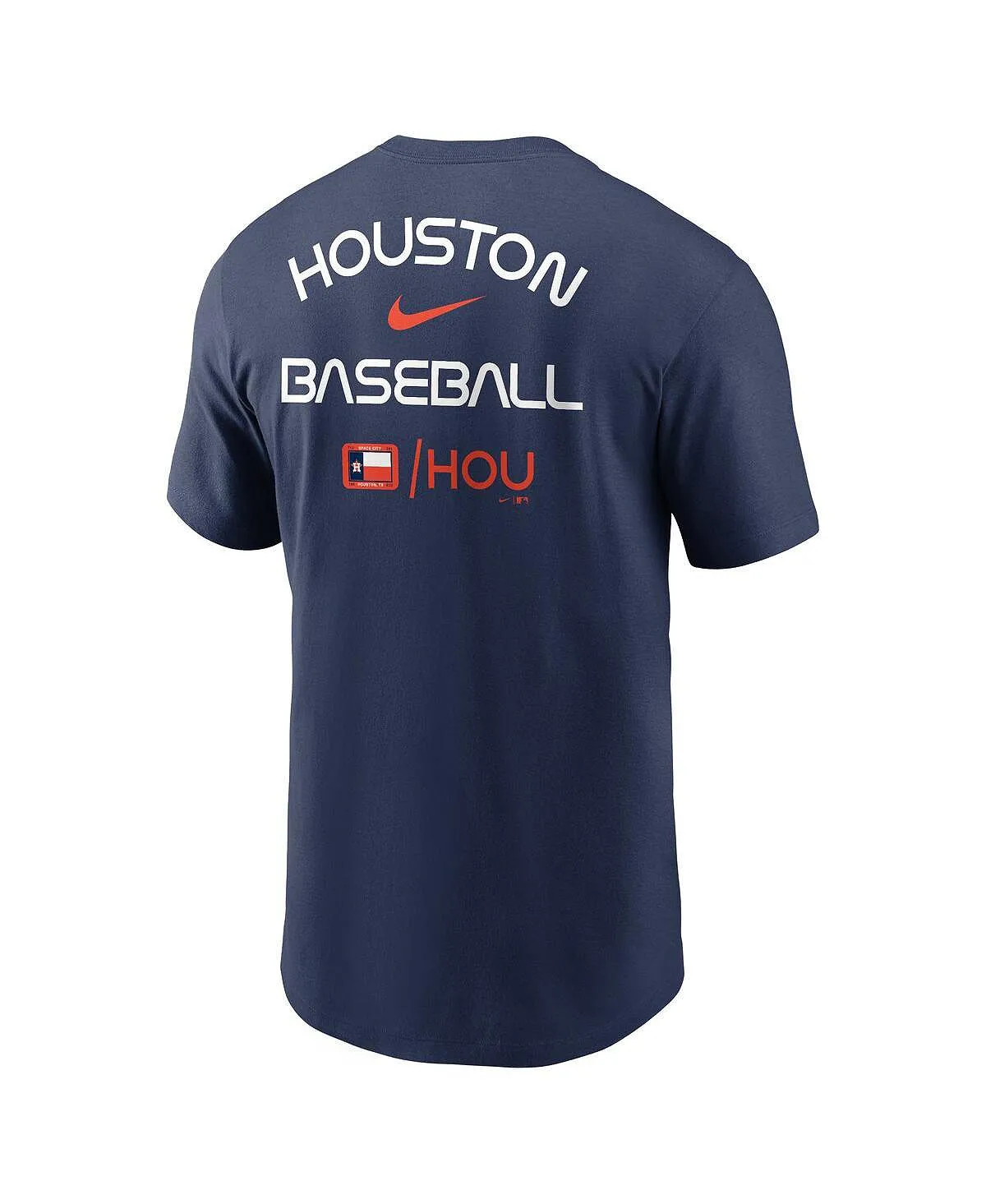 Houston Astros City Connect 2-Hit Nike Men's Navy T-Shirt