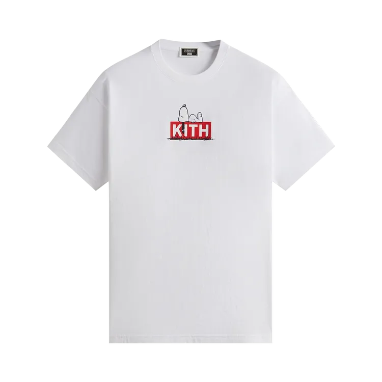 Kith For Peanuts Doghouse 'White' T-Shirt, White