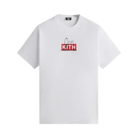 Kith For Peanuts Doghouse 'White' T-Shirt, White