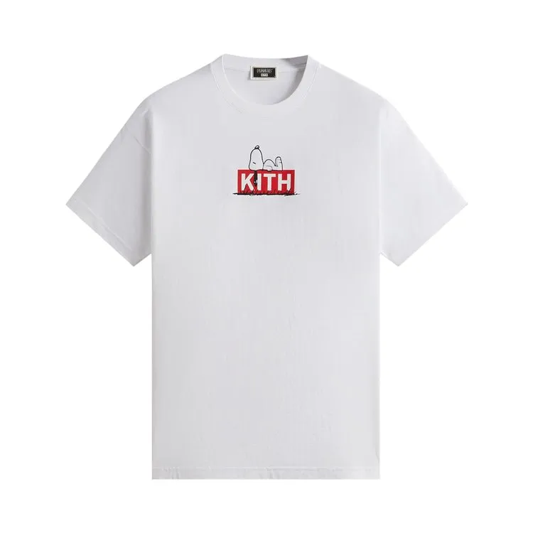 Kith For Peanuts Doghouse 'White' T-Shirt, White