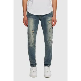 Kuwalla Tapered Skinny Dirty Blue Denim