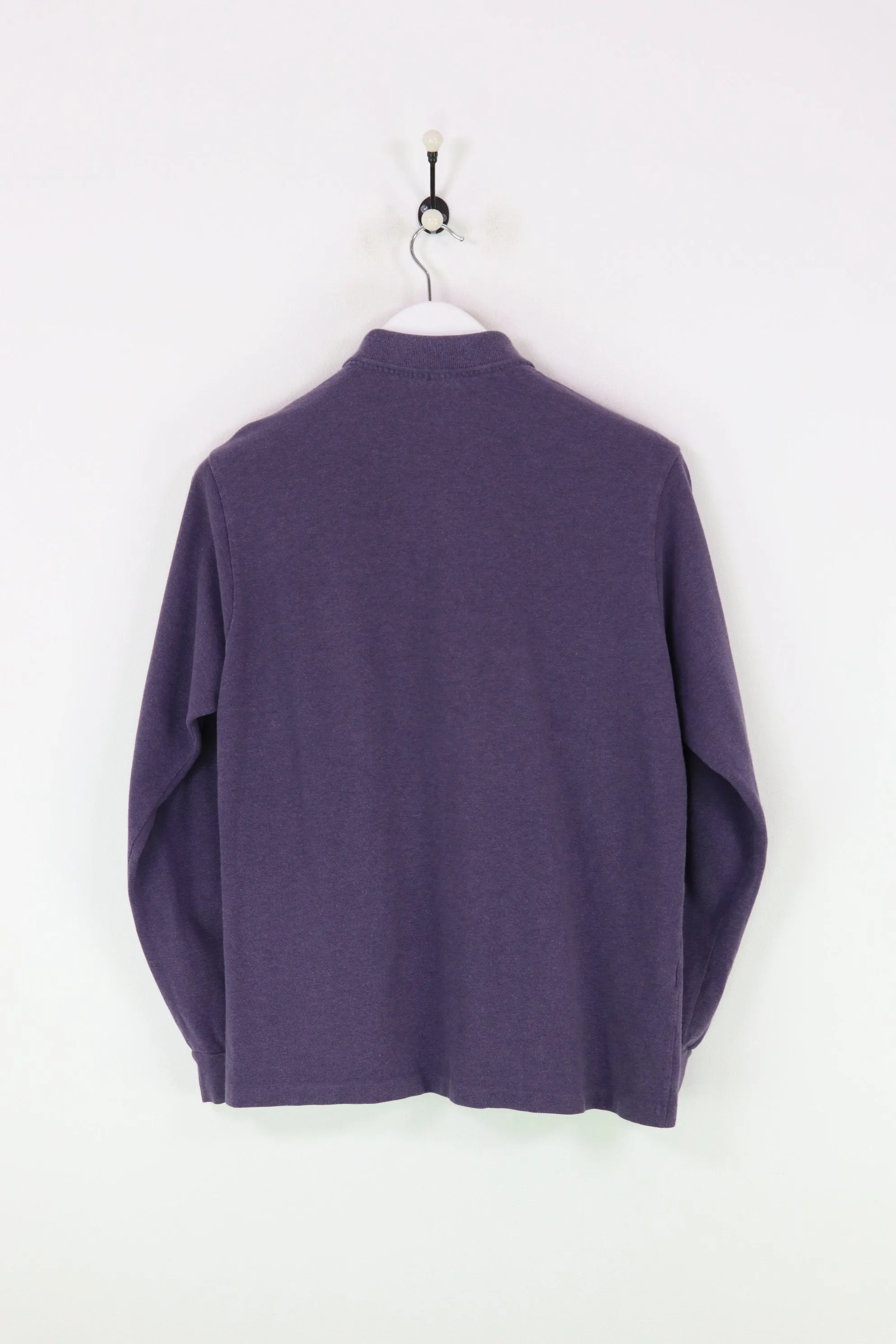 Lacoste L/S Polo Shirt Purple Small