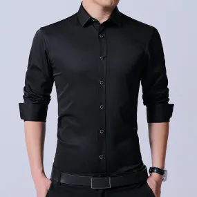 LANGMENG Men's Dress Shirt Brand