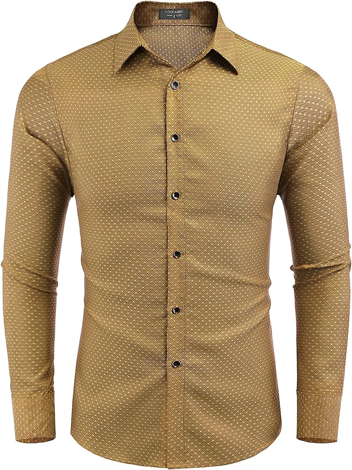 Luxury Shiny Button Down Shirts (US Only)