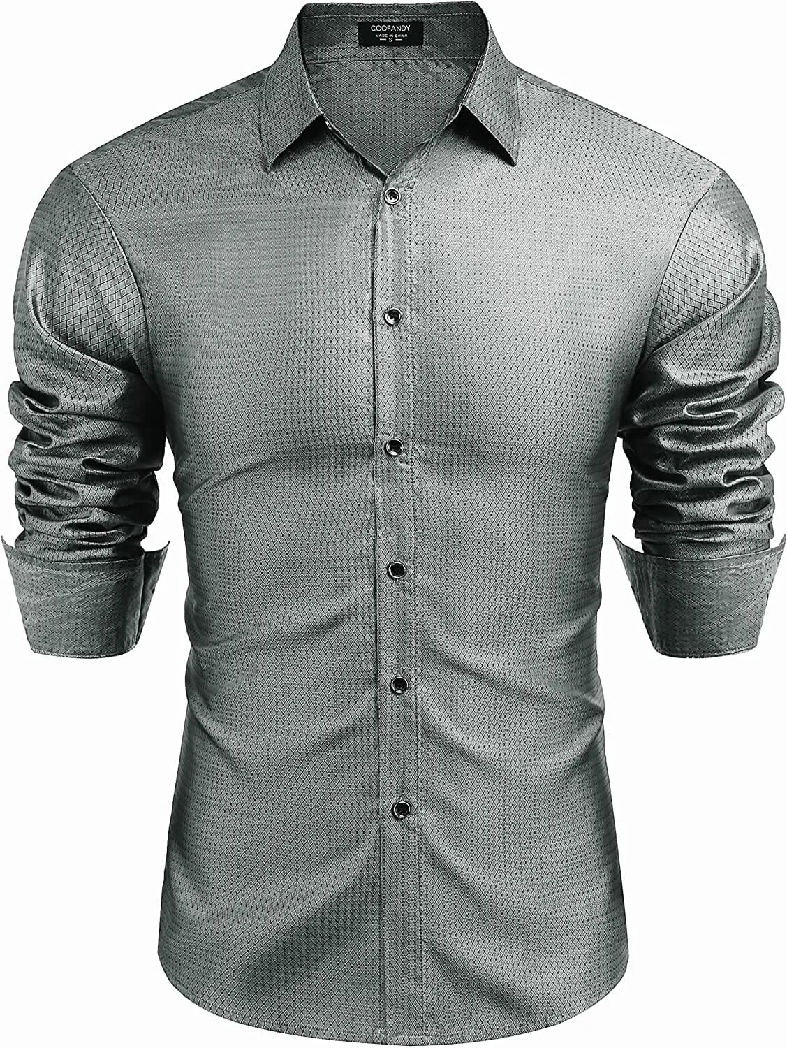 Luxury Shiny Button Down Shirts (US Only)