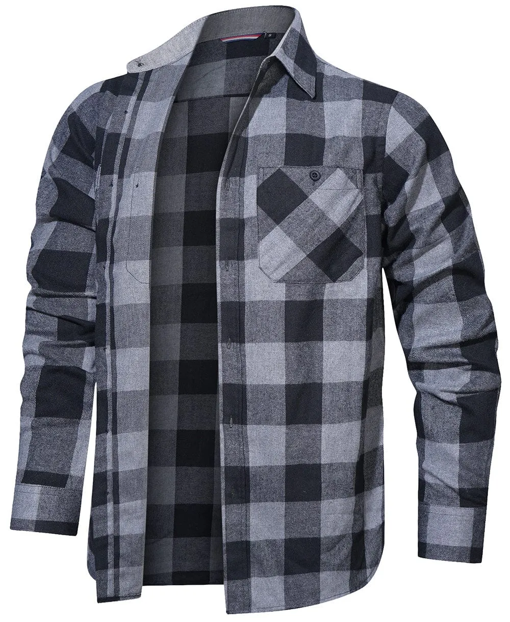 Men Flannel Shirt (8 Designs)