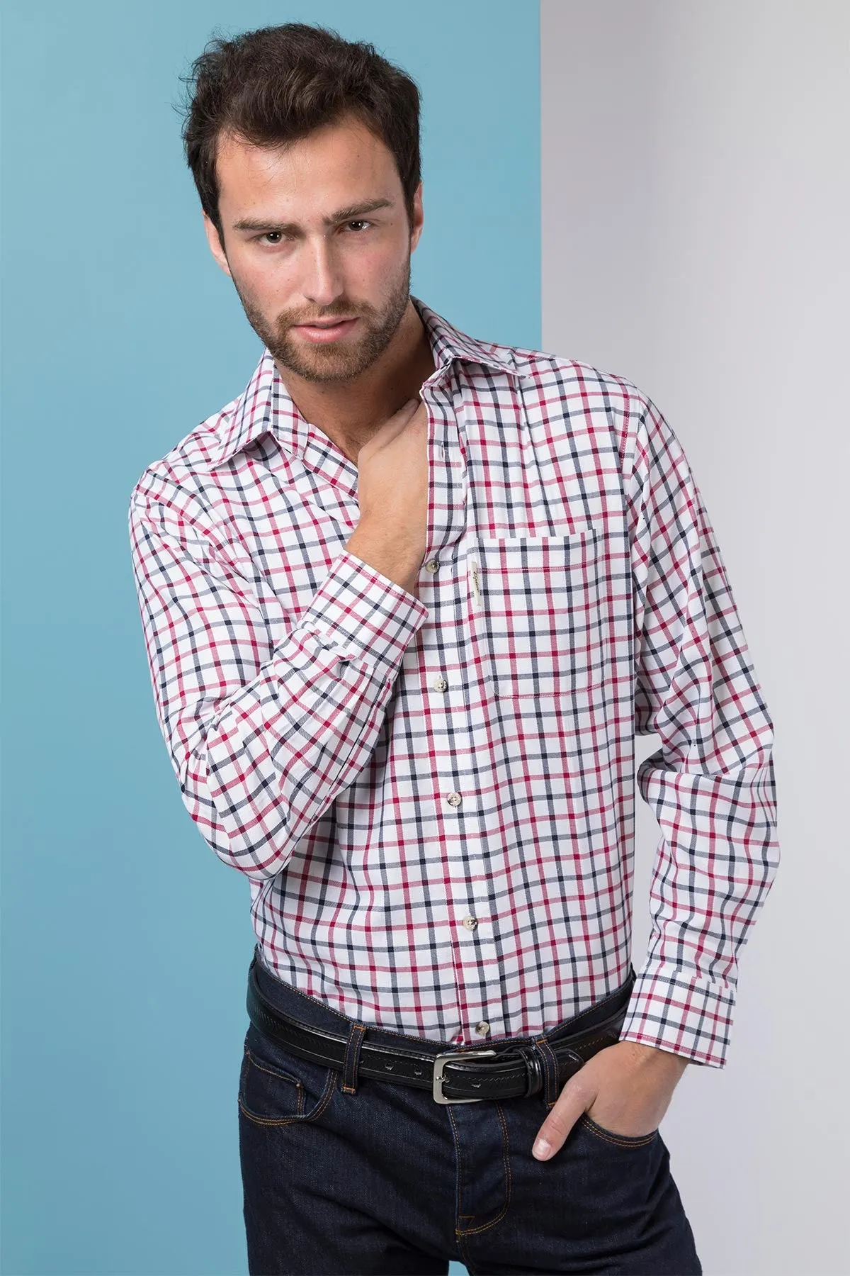 Men's Country Check Shirts - Hovingham