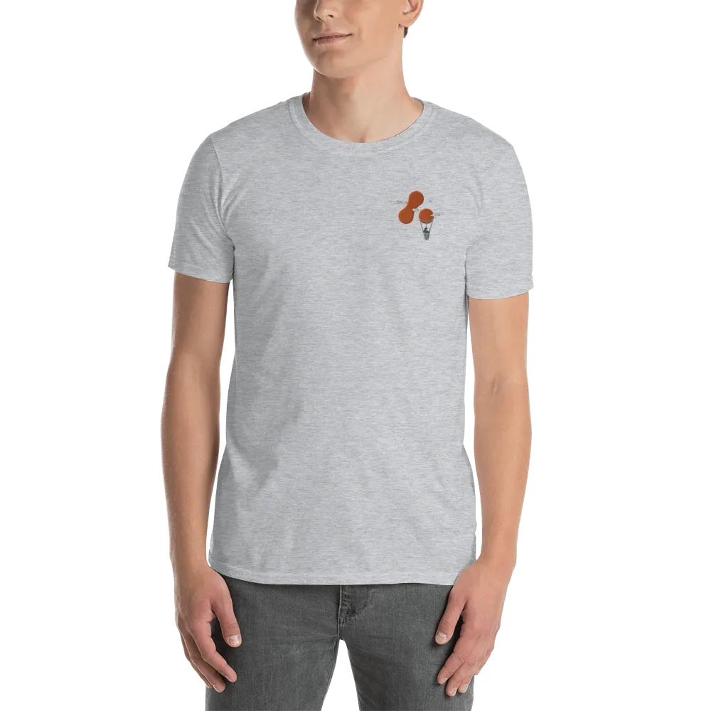 Men's Embroidered Adaptavist Balloon Design T-Shirt MC