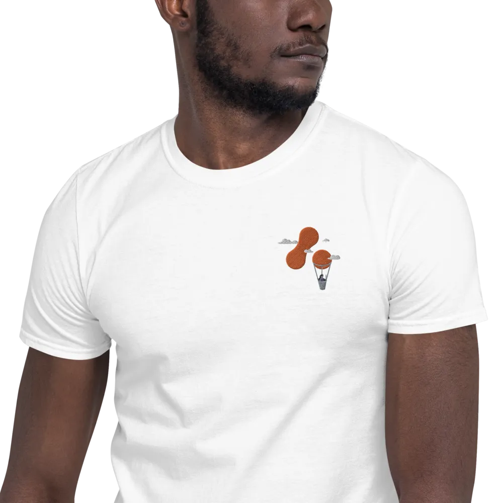 Men's Embroidered Adaptavist Balloon Design T-Shirt MC