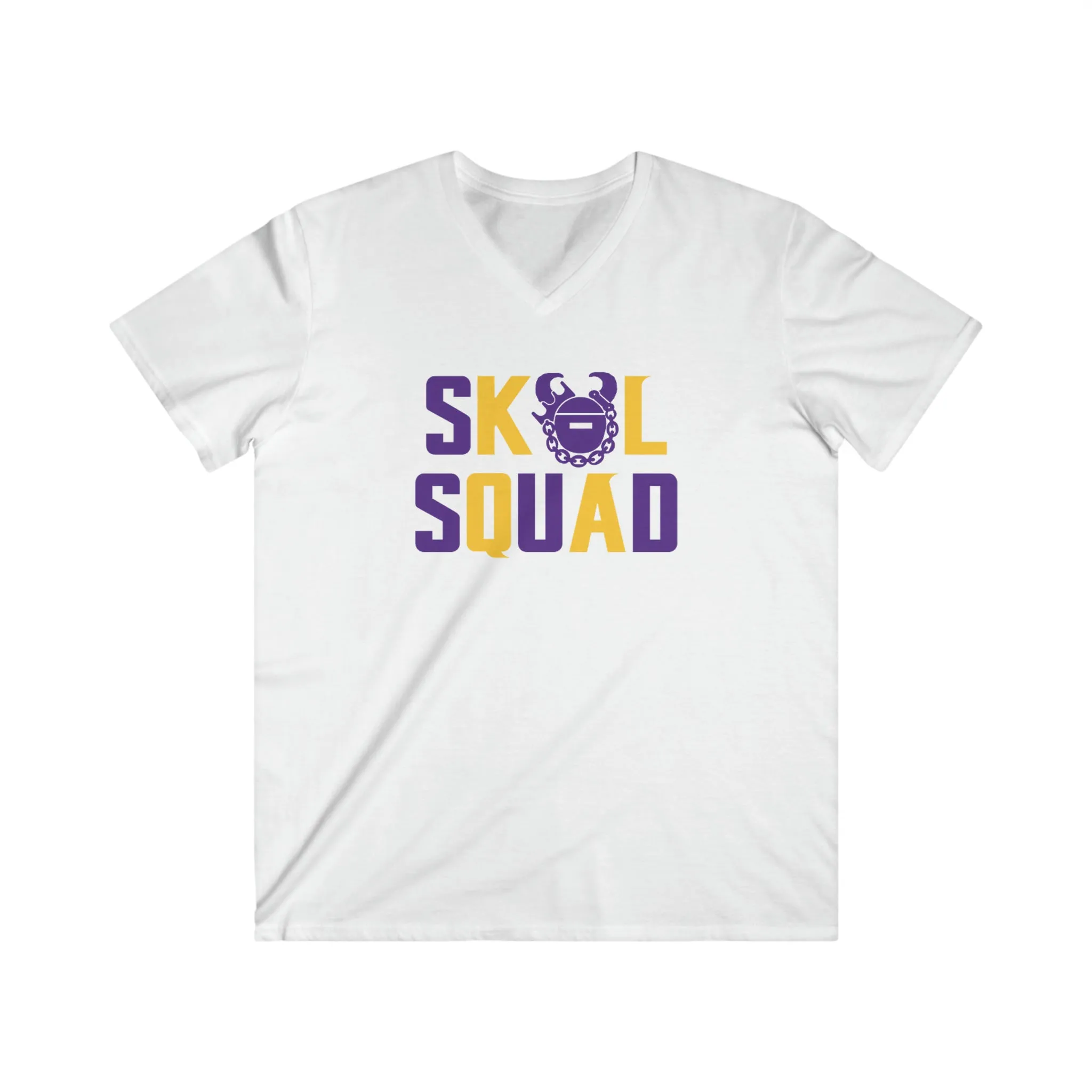 Men's Fitted V-Neck Short Sleeve - SQUAD