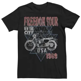 Men's Freedom Tour New York T-Shirt 1969 Generic