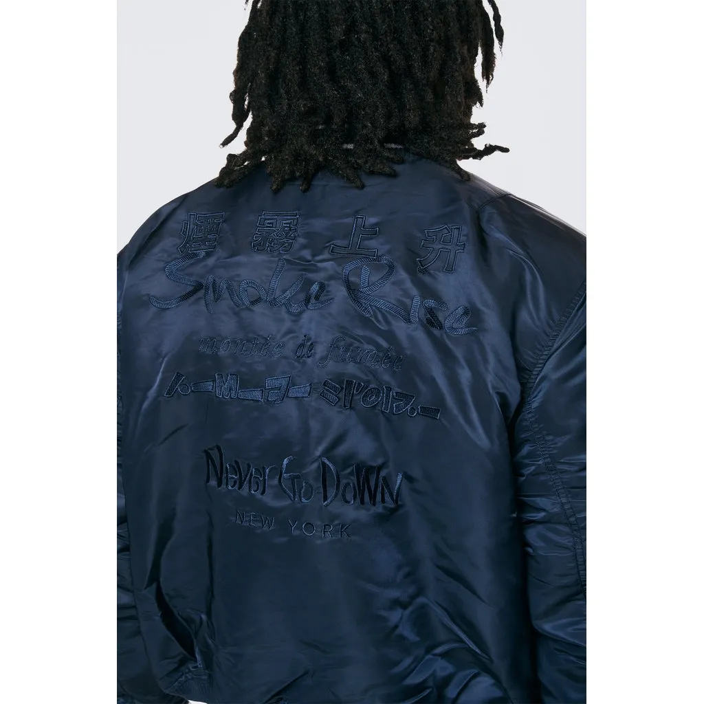 Men's MA1 Bomber Jacket Navy - Online Exclusive