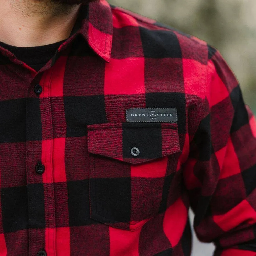 Men's Plaid Flannel - Buffalo