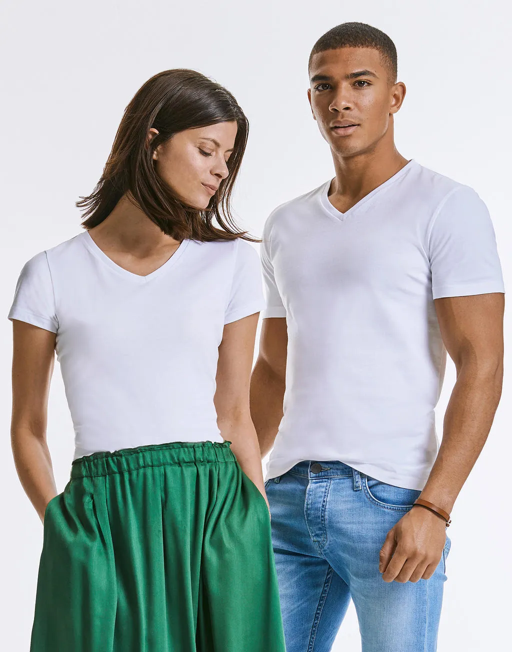 Men's Pure Organic V-Neck Tee - 12300