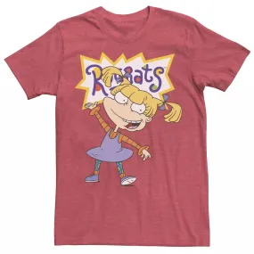 Men's Rugrats Angelica Nickelodeon Simple Portrait T-Shirt