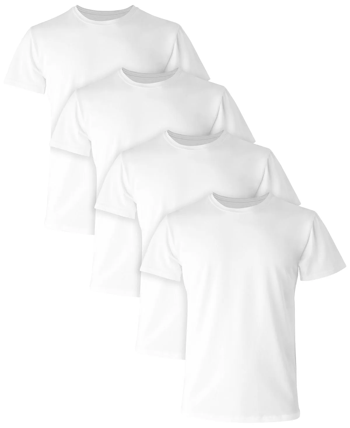 Men's Ultimate, 4 pcs. Hanes Moisture-Wicking Stretch T-Shirts