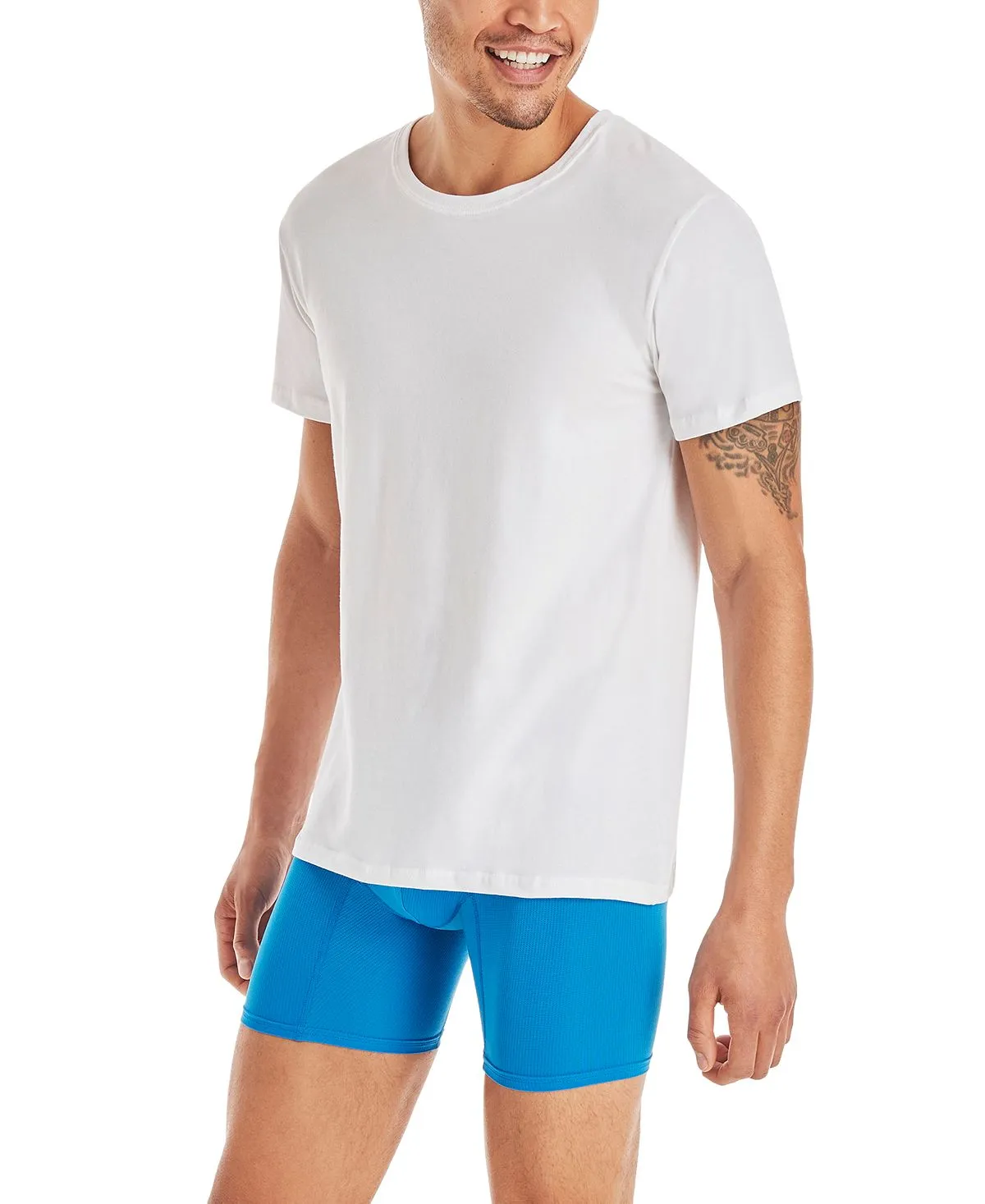 Men's Ultimate, 4 pcs. Hanes Moisture-Wicking Stretch T-Shirts