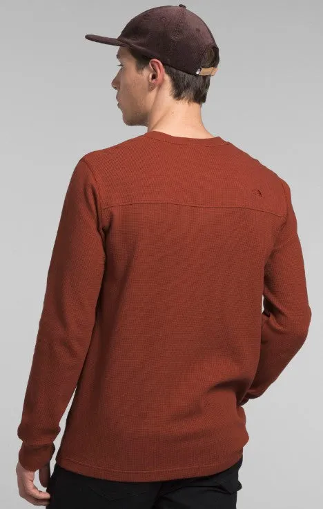 Men's Waffle Long Sleeve Henley