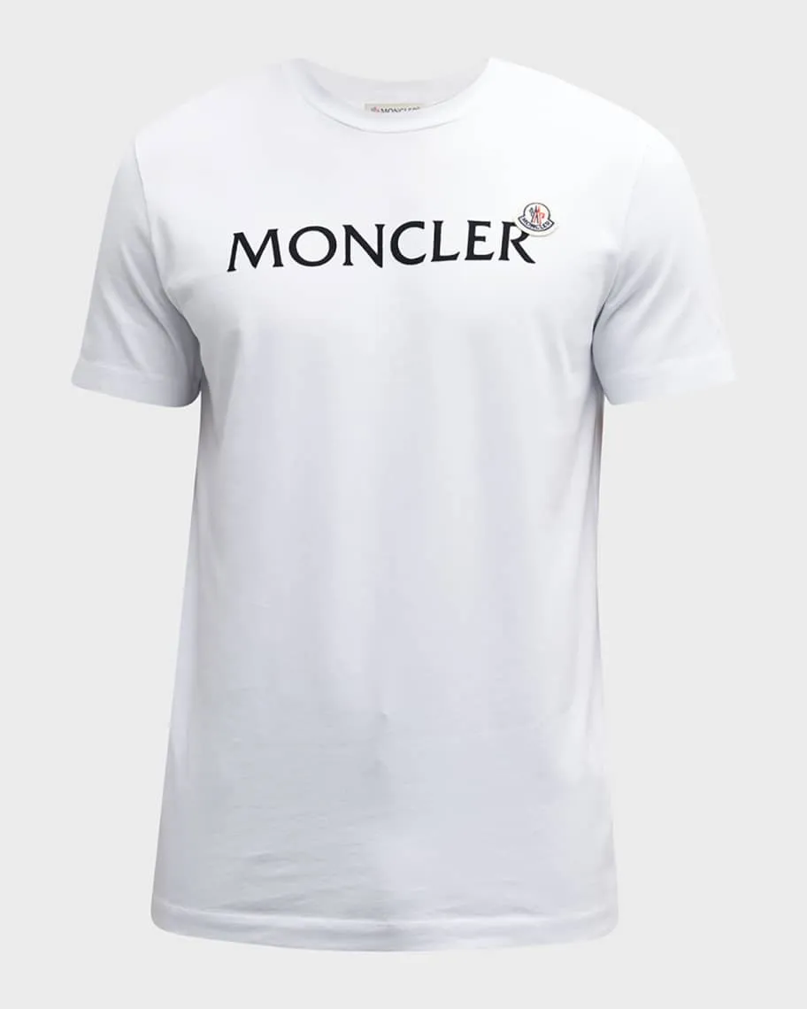 Moncler Men's Logo Patch T-Shirt