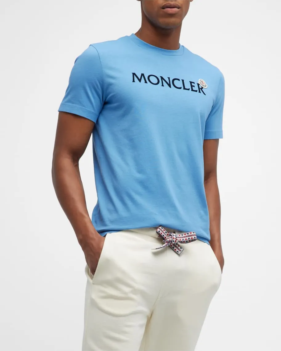 Moncler Men's Logo Patch T-Shirt