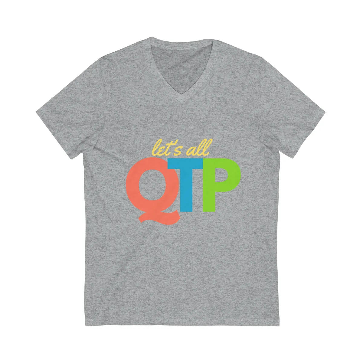 QTP Short Sleeve V-Neck Tee