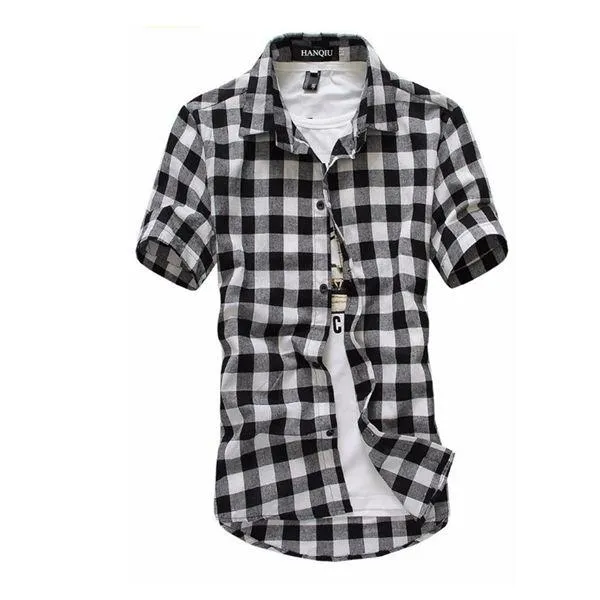 Red & Black Plaid Checkered Shirt